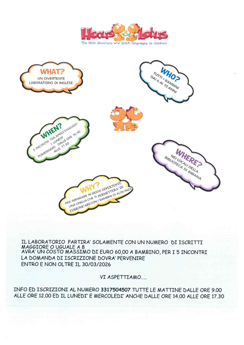 L'inglese in Biblioteca